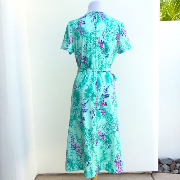 Vintage Floral Baby's Breath Dress - Picture 5 of 5